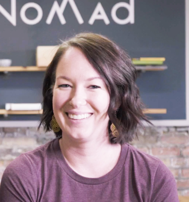 Erin Schubert, Wooded Nomad, Website Design Client